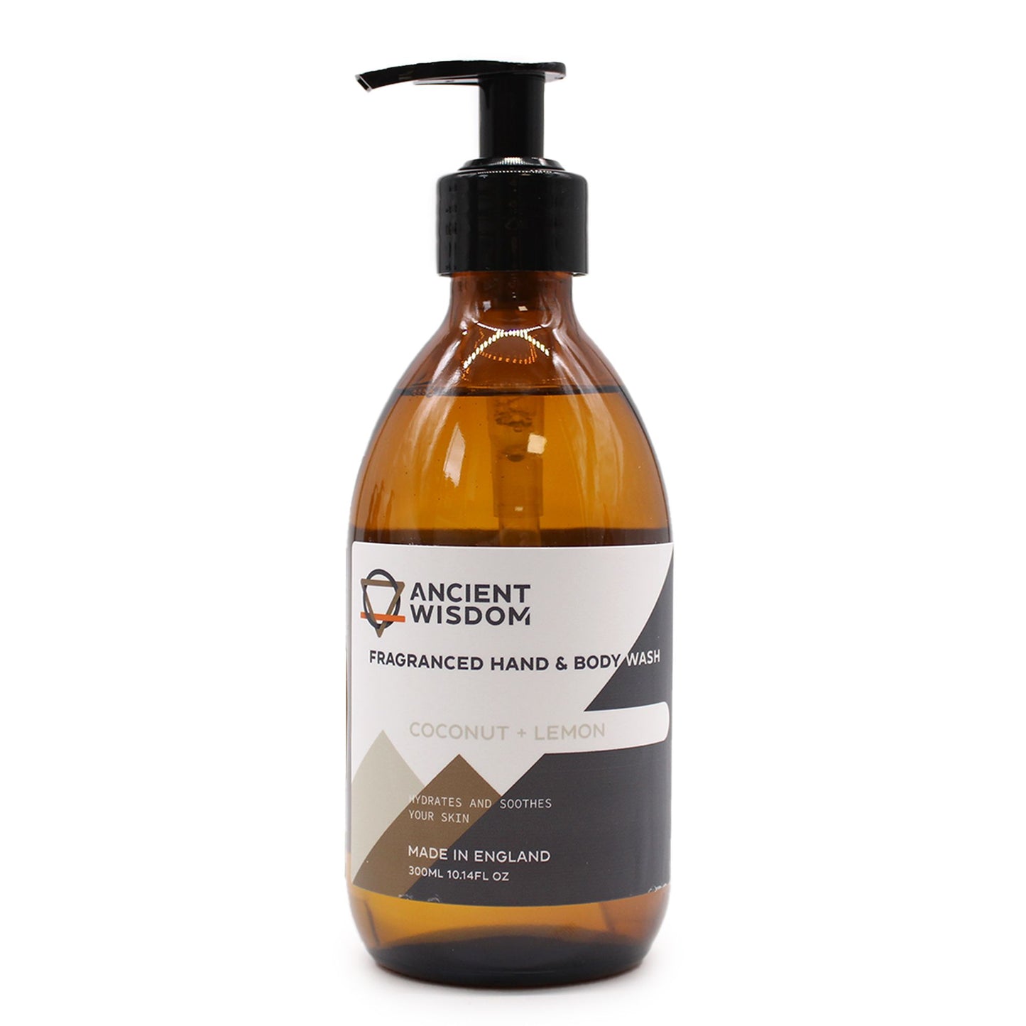The Bliss Co Coconut & Lemon Hand and Body Wash in 300ml bottle, showcasing the fragranced liquid soap with coconut and lemon scent.