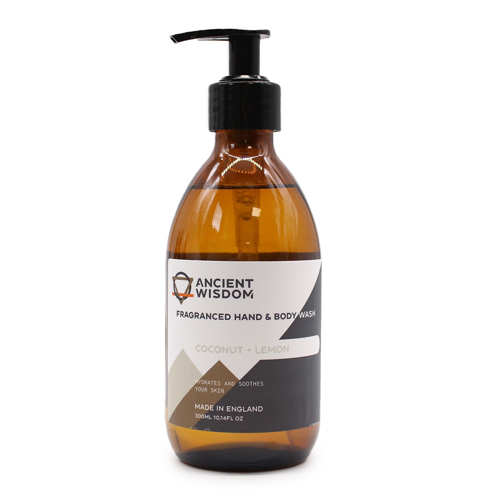 The Bliss Co Coconut & Lemon Hand and Body Wash in 300ml bottle, showcasing the fragranced liquid soap with coconut and lemon scent.