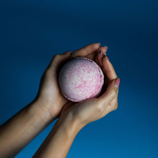 Set of 3 Jumbo Party Girl Bath Bombs by The Bliss Co, colorful 180g bath bombs with vibrant packaging and fun designs.