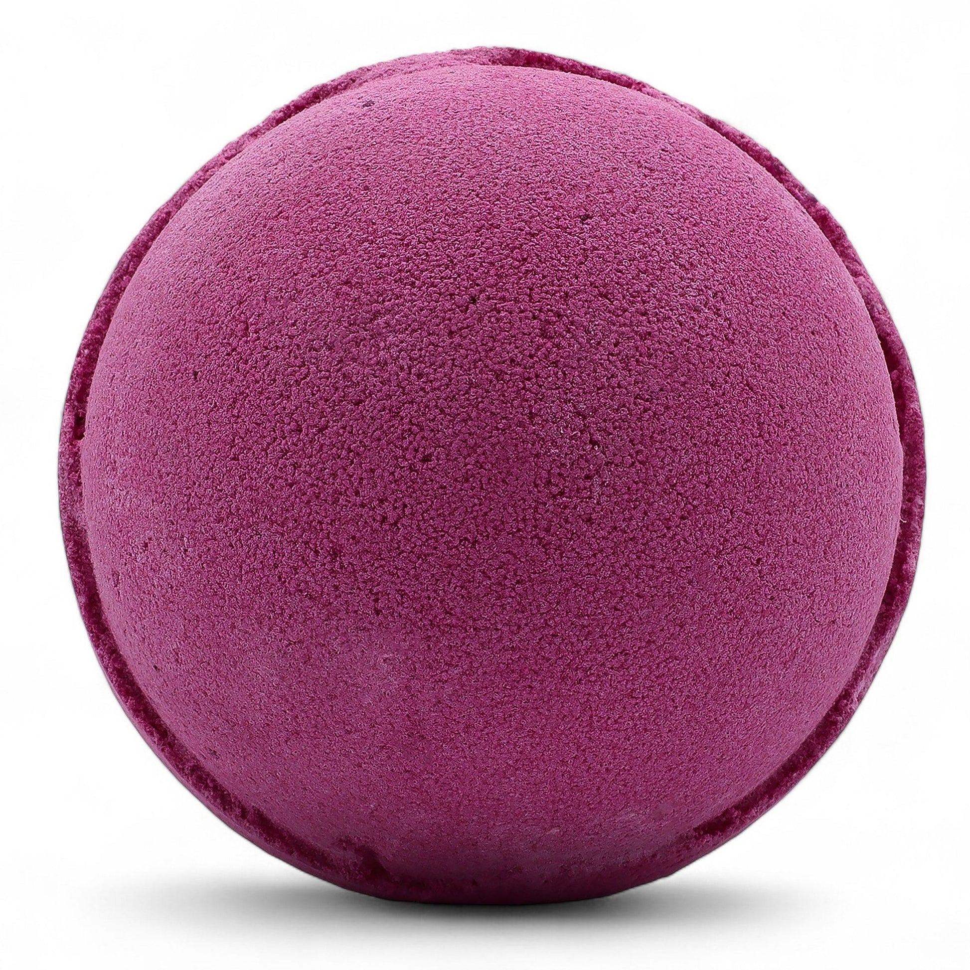Set of 3 cranberry-scented jumbo bath bombs from The Bliss Co, 180g each, with vibrant cranberry and bath bomb textures.