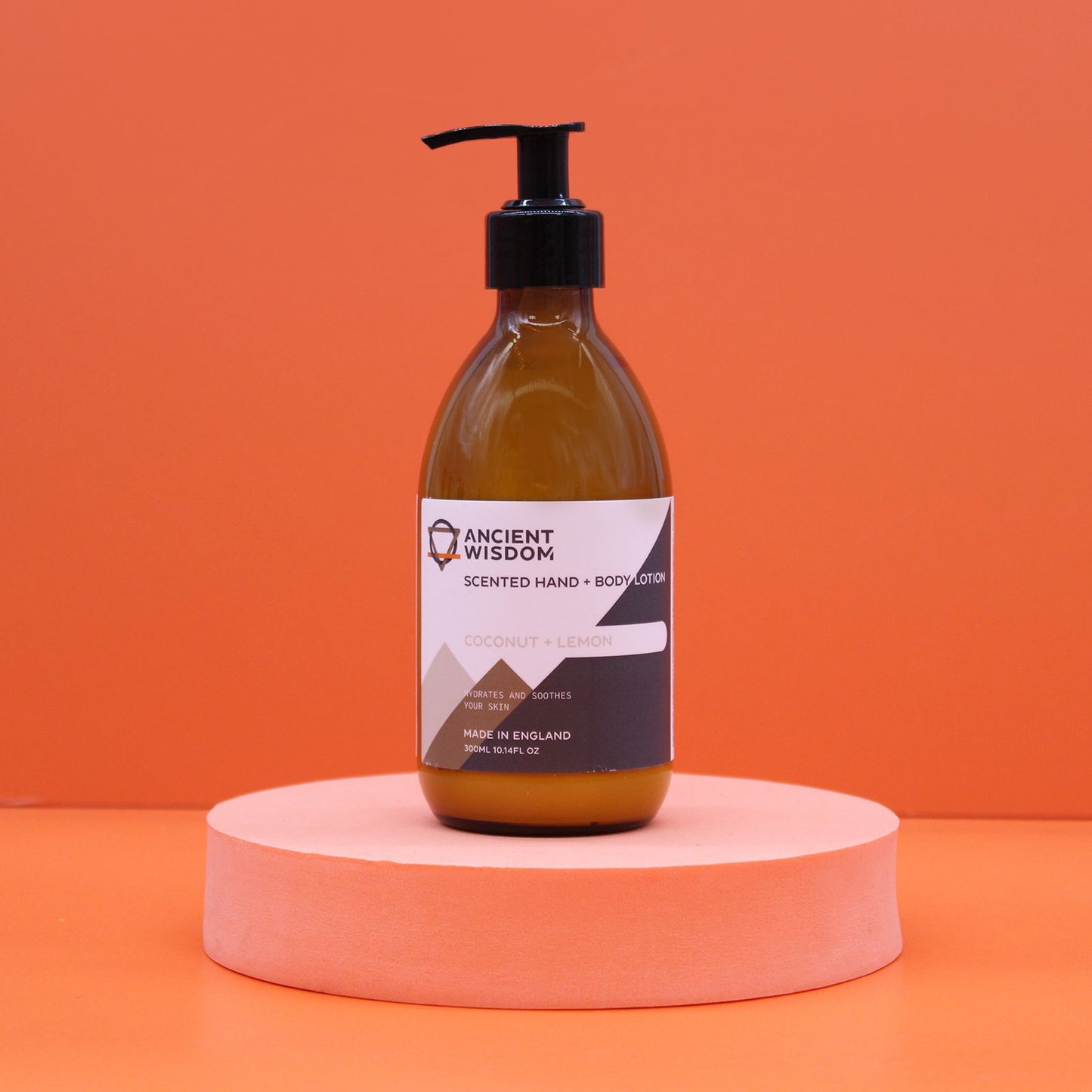 The Bliss Co Coconut & Lemon Fragranced Hand & Body Lotion 300ml bottle with a tropical scent and lemon accents.